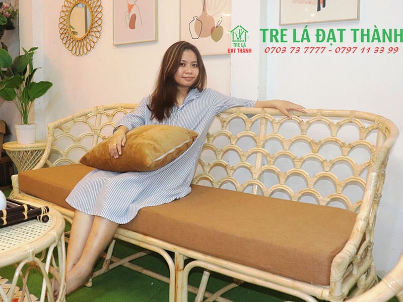 Ghế Mây Dài - GMDAI001